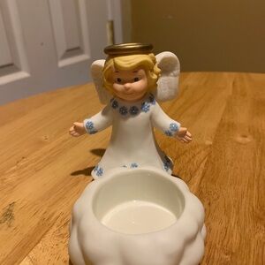 Partylite Ceramic Angel Candleholder